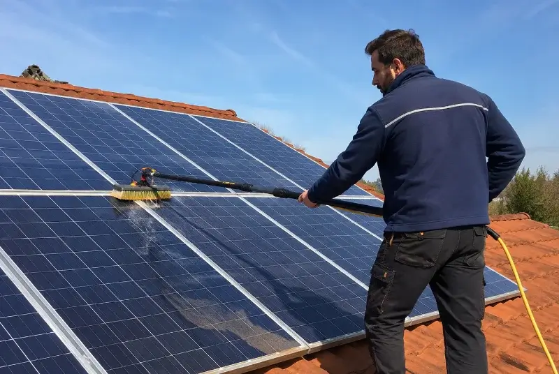 Nettoyage et entretien de panneaux solaires à Entraigues-sur-la-Sorgue